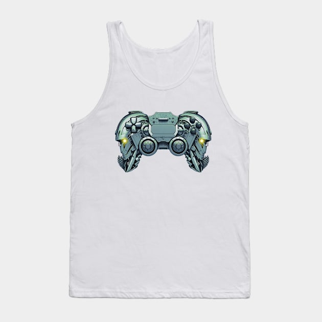 Robot Game Controller Tank Top by AnAzArt
